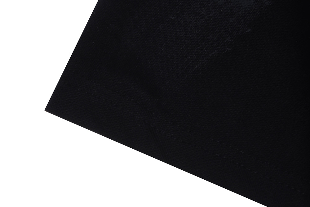 Balenciaga Mud Dyed BB Old Destroyed Short Sleeves
