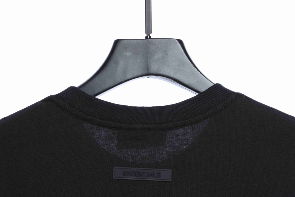 Double line back silicone letter short sleeve_CM_1