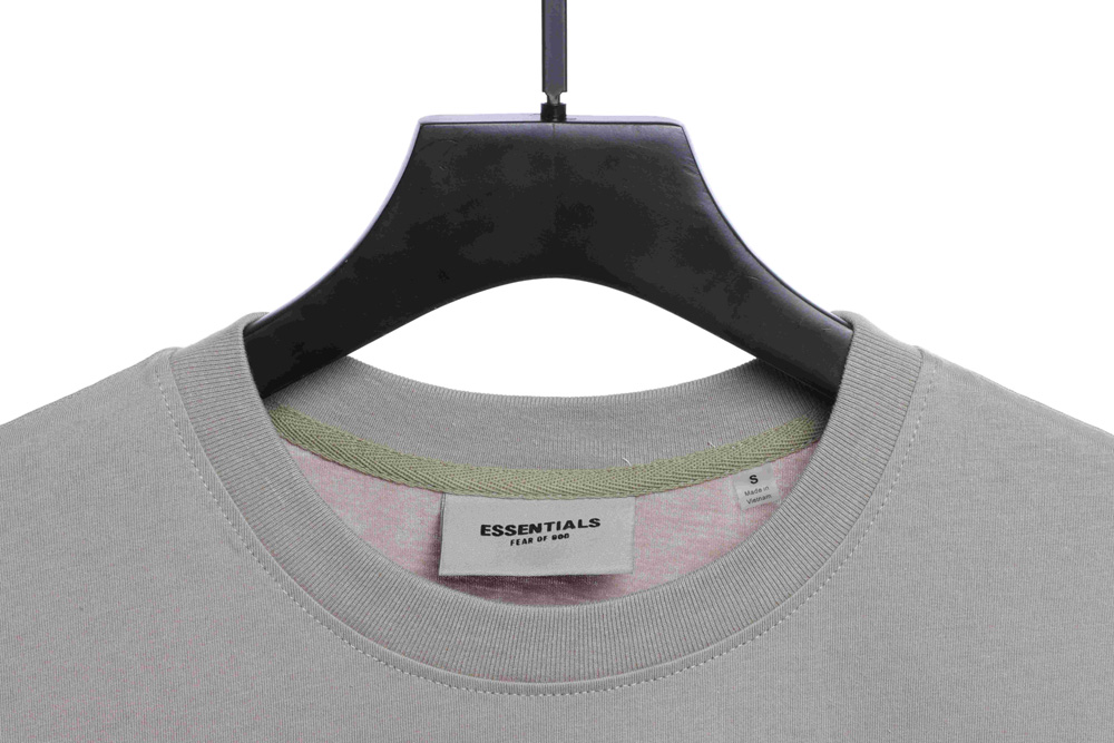 Double line back silicone letter short sleeve_CM_3