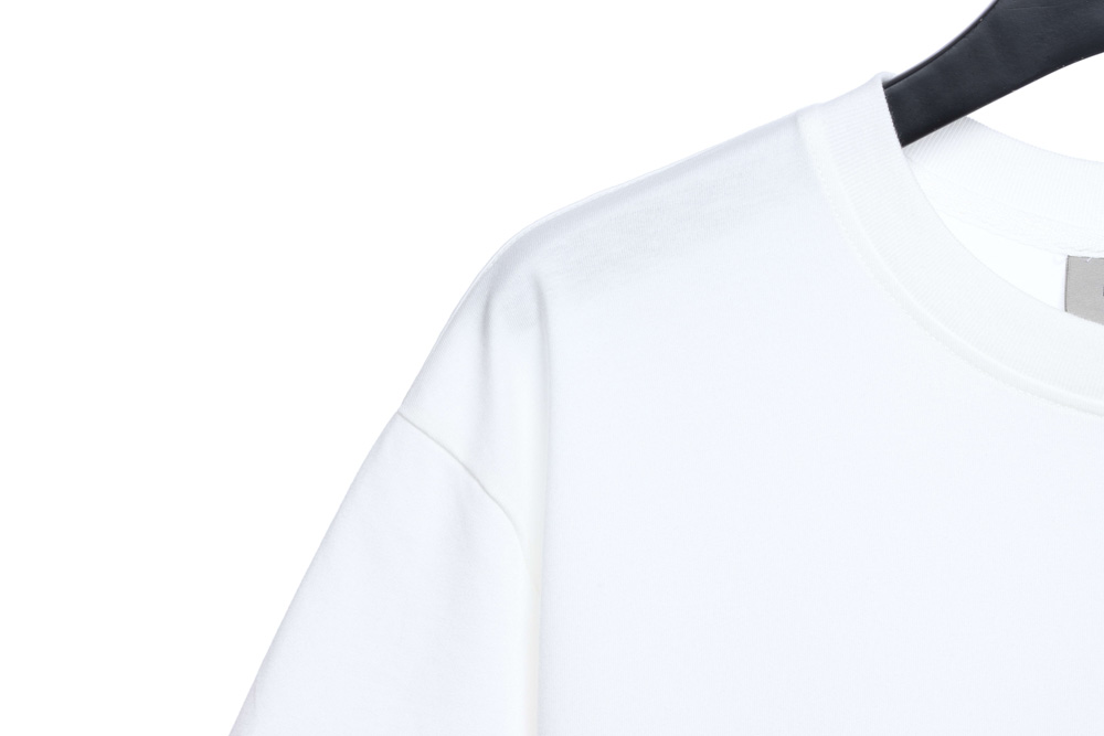 Double line back silicone letter short sleeve_CM_4