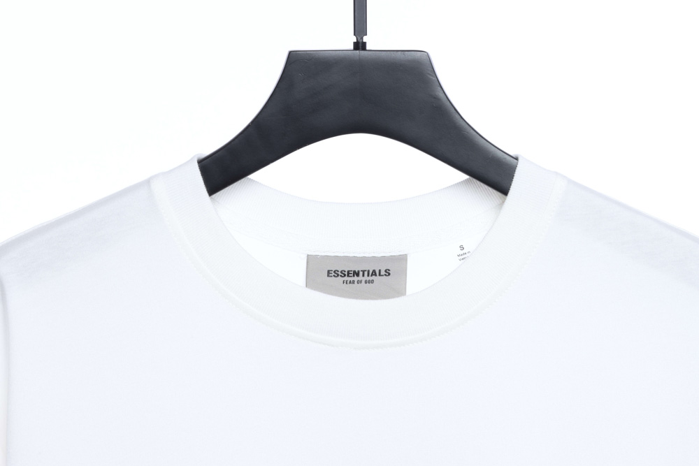 Double line back silicone letter short sleeve_CM_4