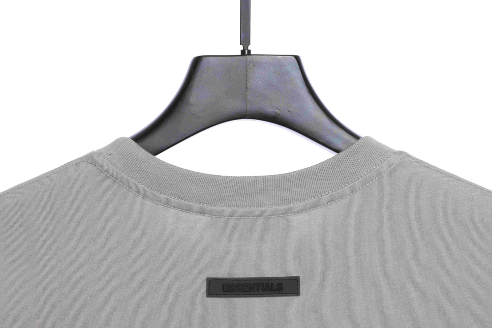Double line back silicone letter short sleeve_CM_3
