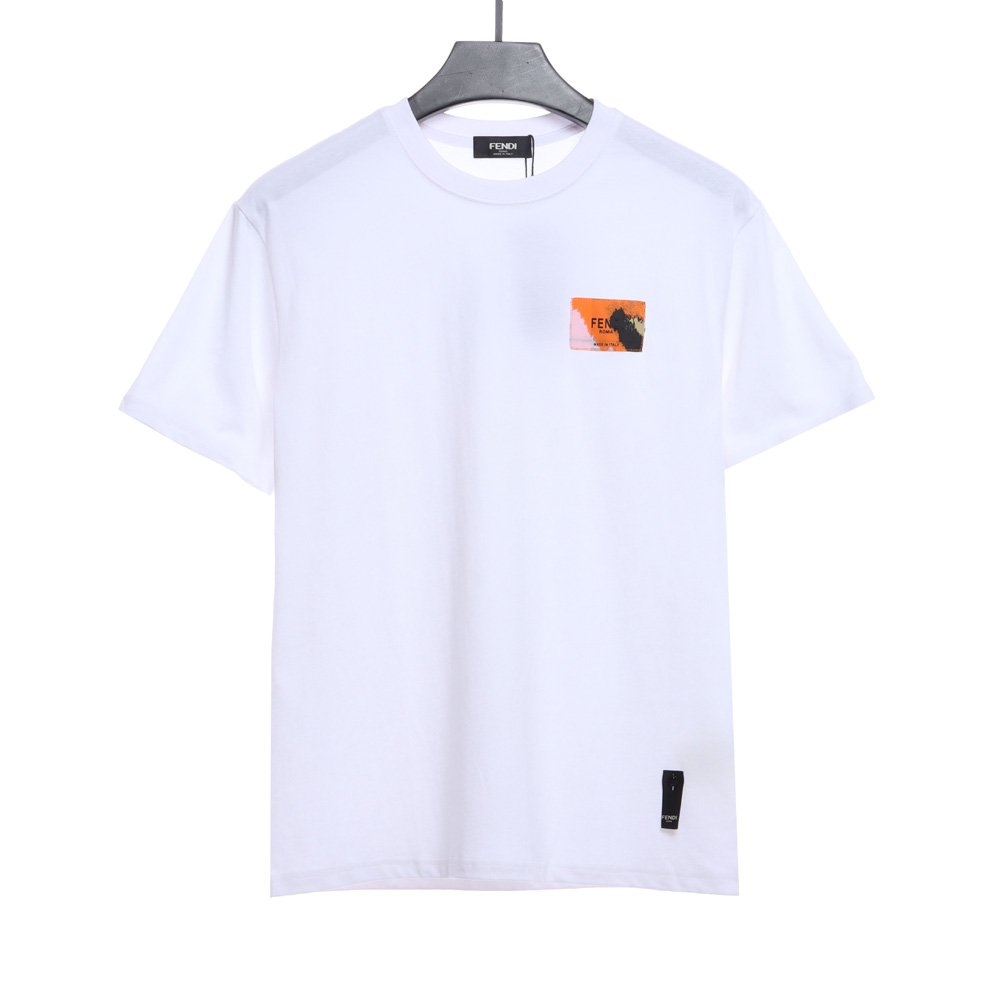 Fendi Label Patch Short Sleeve_CM_1