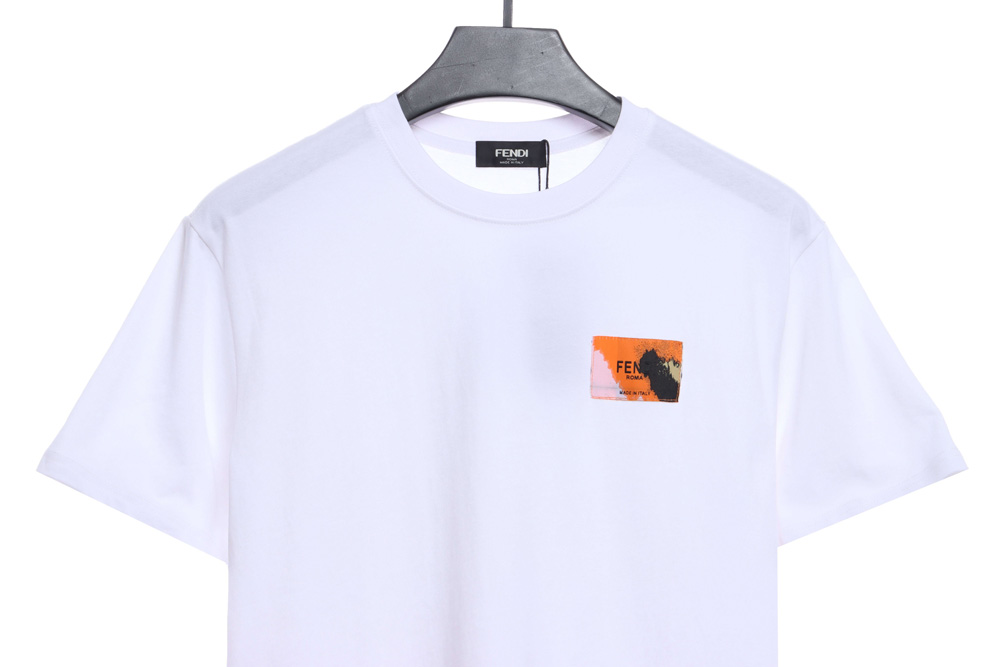 Fendi Label Patch Short Sleeve_CM_1