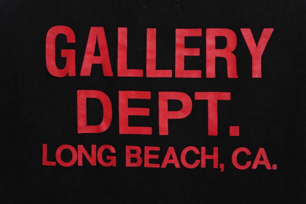 GD retro old slogan short sleeves