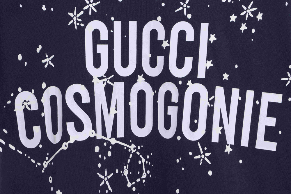 Gucci star cluster print short sleeve_CM_1