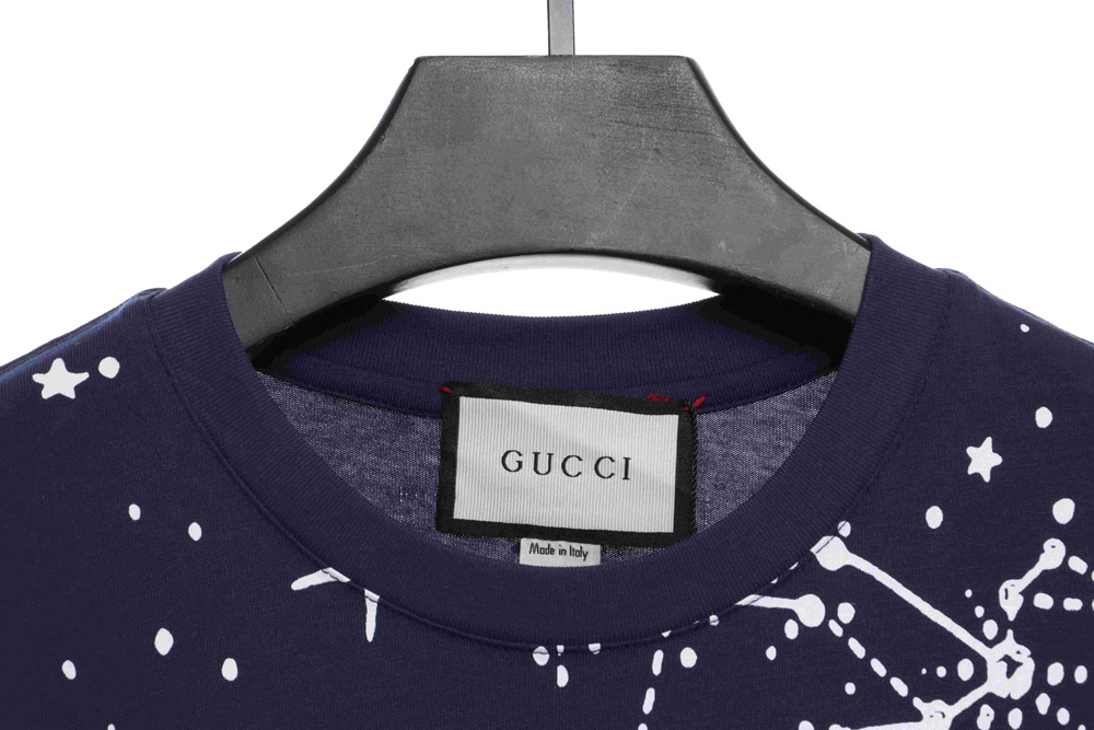 Gucci star cluster print short sleeve_CM_1