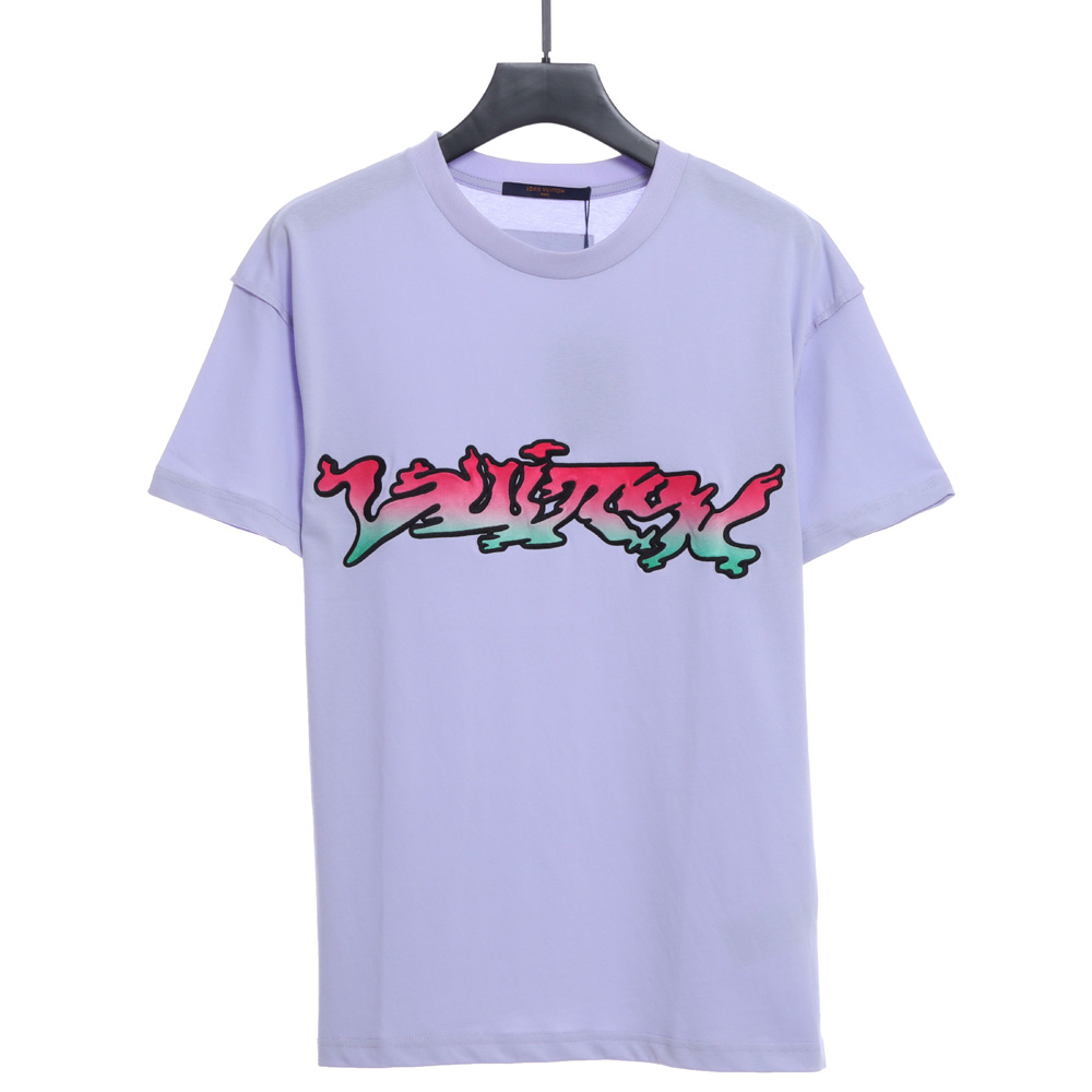 LV Colorful Print Short Sleeve_CM_1