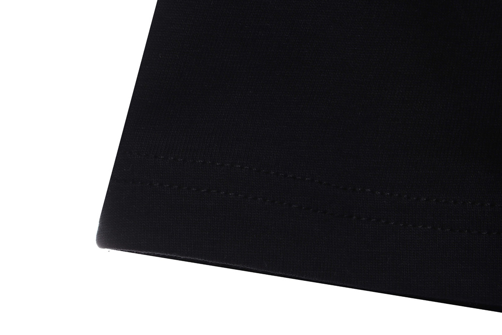 LV Back Floating Embroidered Cloud Short Sleeves