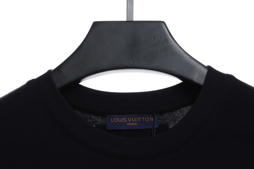 LV limited five-flower embroidery short sleeves