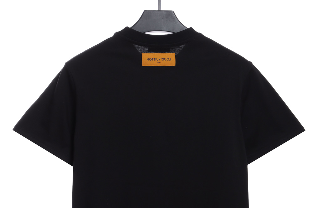 LV color print logo short sleeves