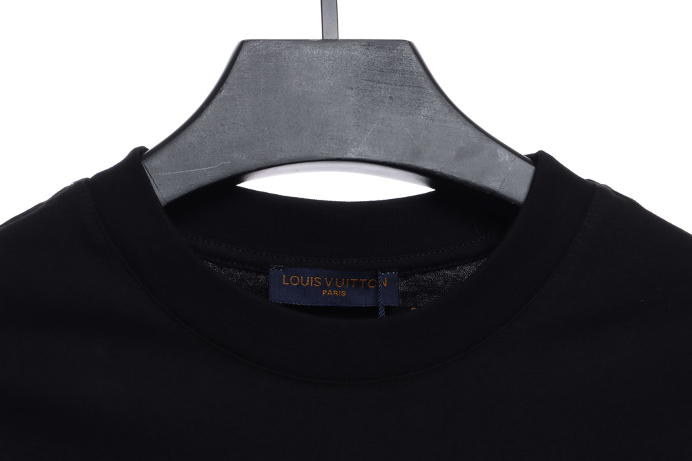LV color print logo short sleeves