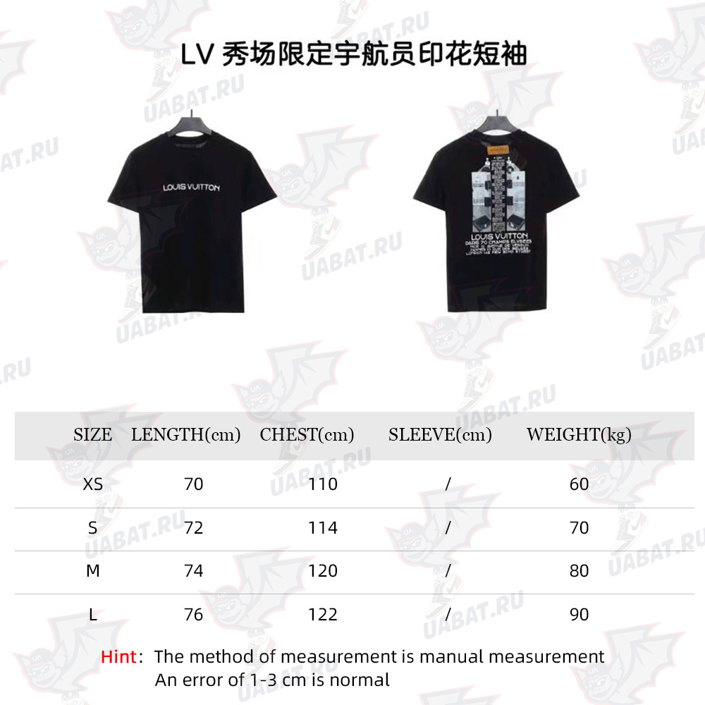 LV show limited astronaut print short sleeve_CM_1