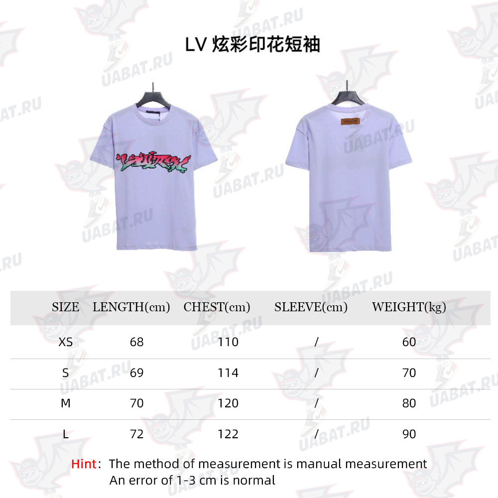 LV Colorful Print Short Sleeve_CM_1