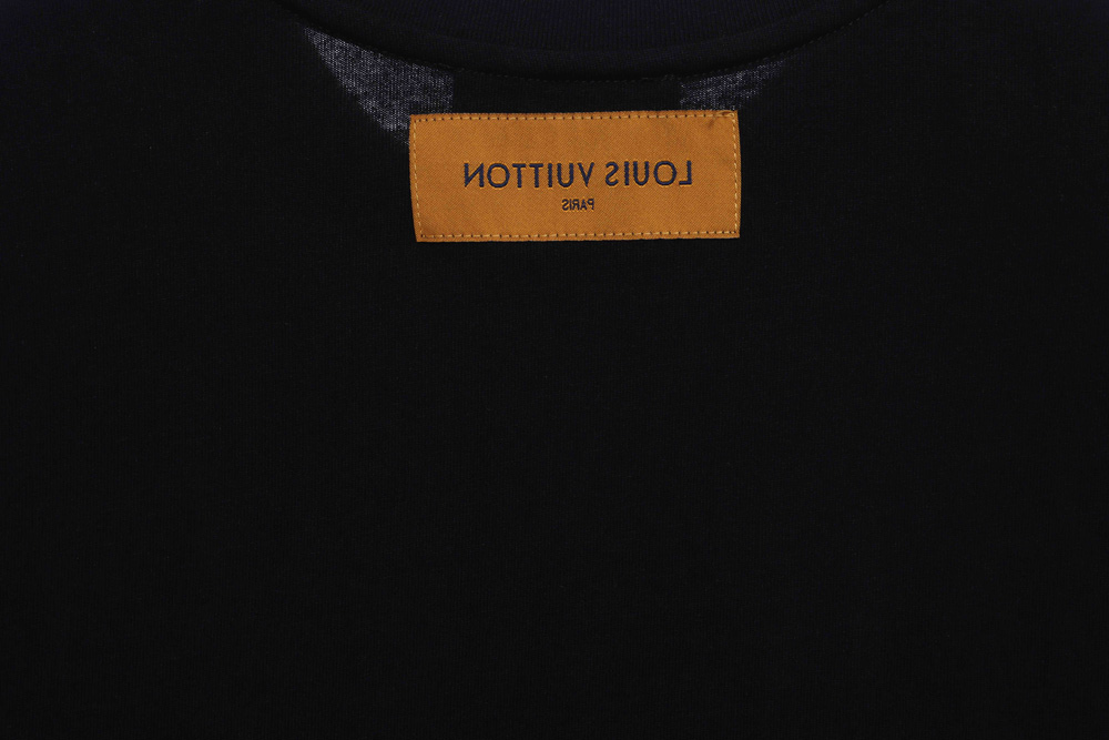 LV limited five-flower embroidery short sleeves