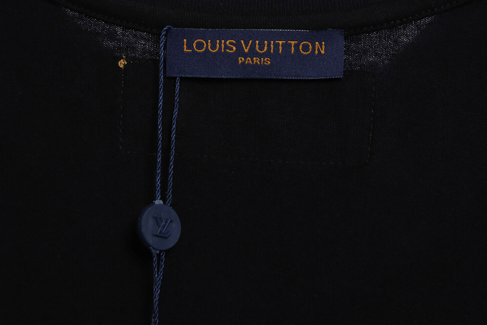 LV limited five-flower embroidery short sleeves