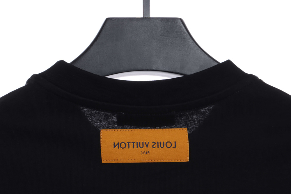 LV color print logo short sleeves