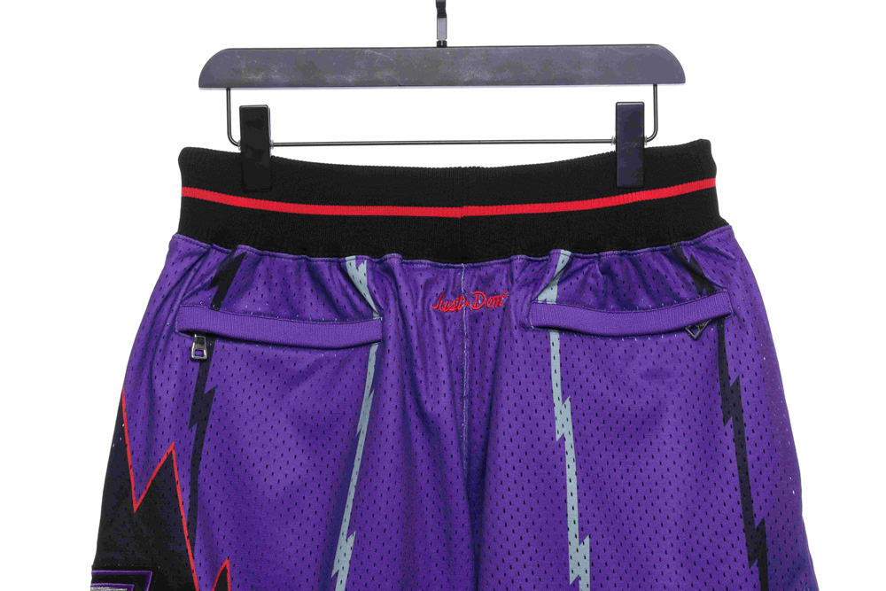 JustDon Joint NBA Retro Toronto Raptors Shorts