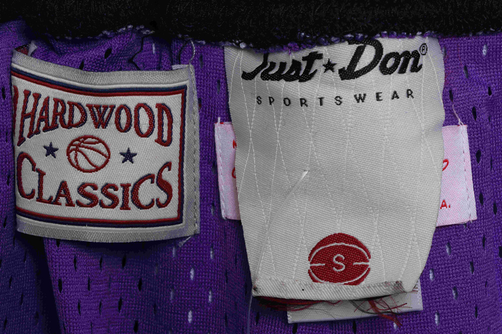 JustDon Joint NBA Retro Toronto Raptors Shorts