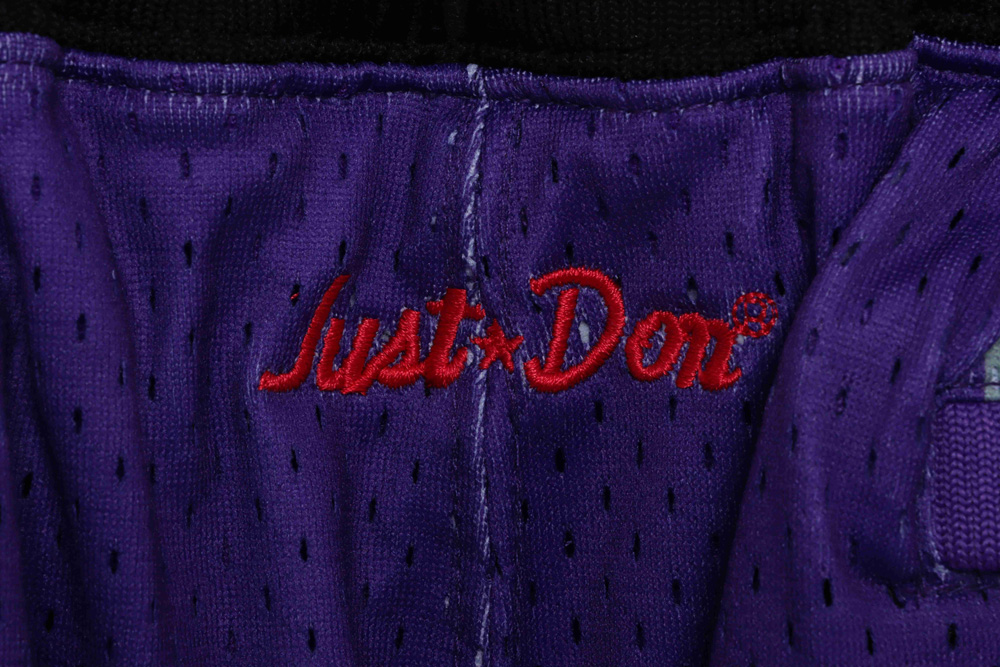 JustDon Joint NBA Retro Toronto Raptors Shorts