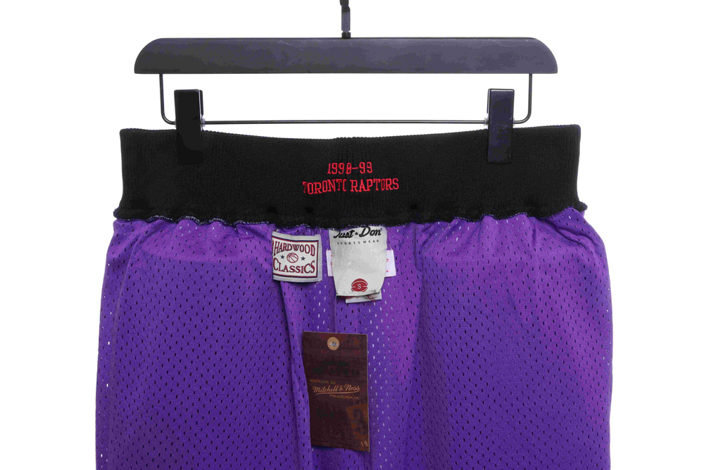 JustDon Joint NBA Retro Toronto Raptors Shorts