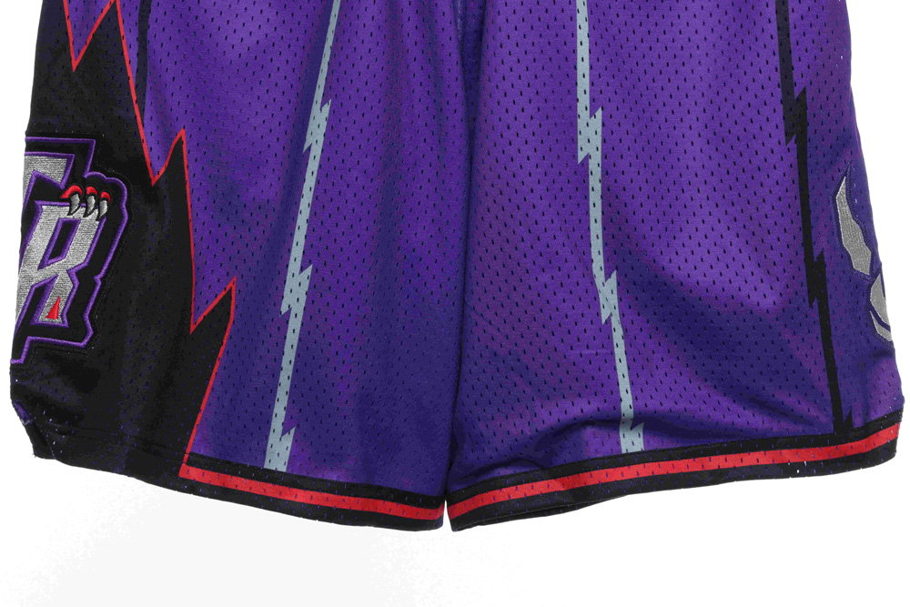 JustDon Joint NBA Retro Toronto Raptors Shorts