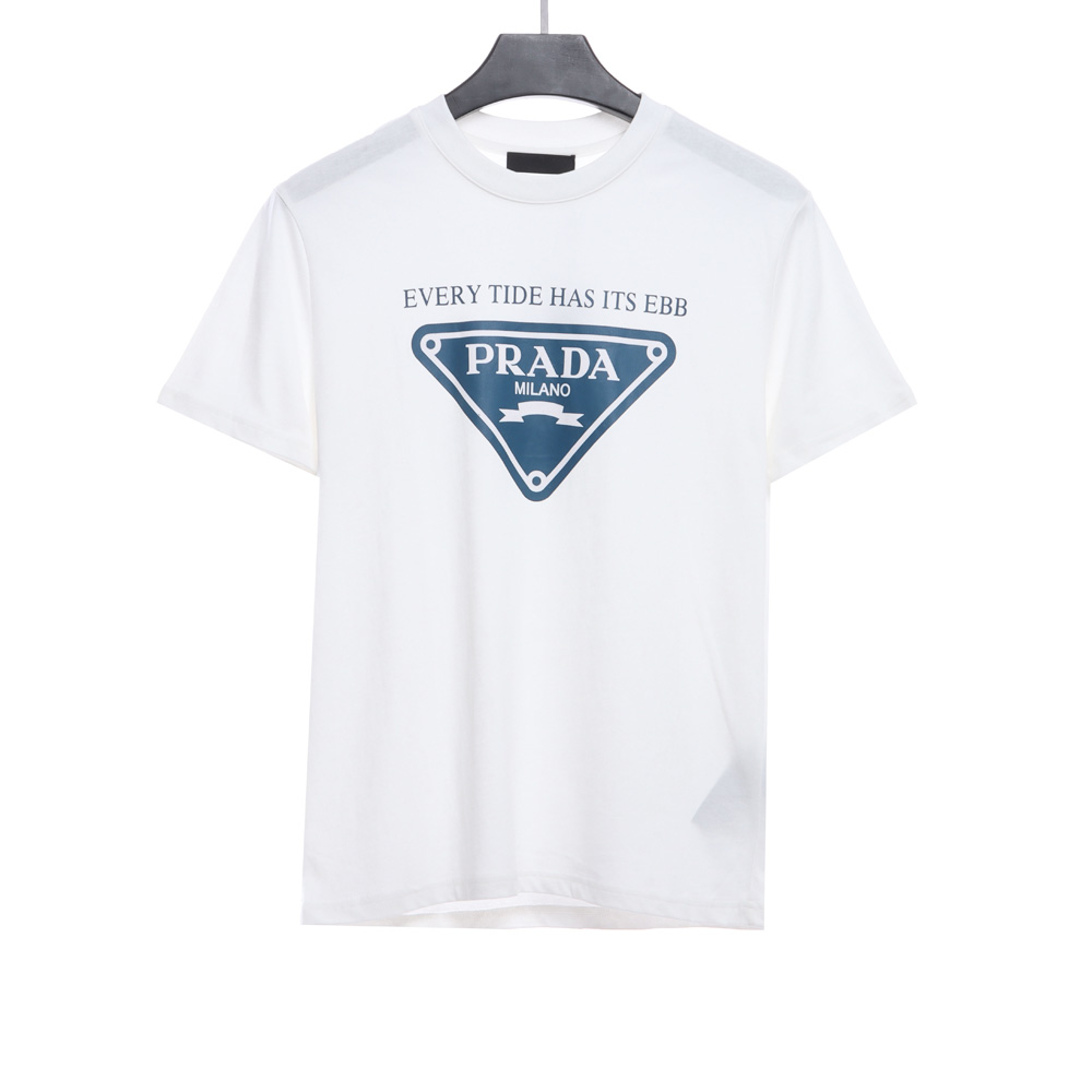 Prada blue triangle print short sleeves_CM_1