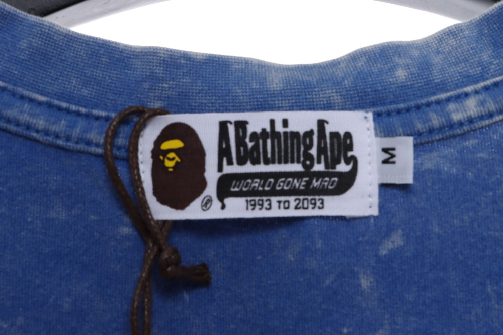 BAPE classic fried snowflake LOGO short sleeve_CM_1