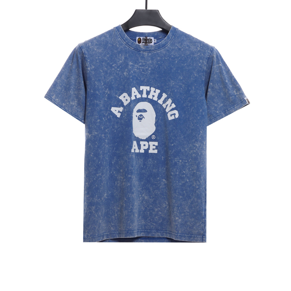 BAPE classic fried snowflake LOGO short sleeve_CM_1