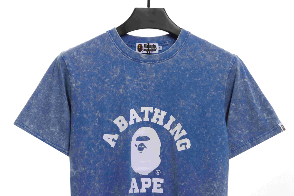 BAPE classic fried snowflake LOGO short sleeve_CM_1