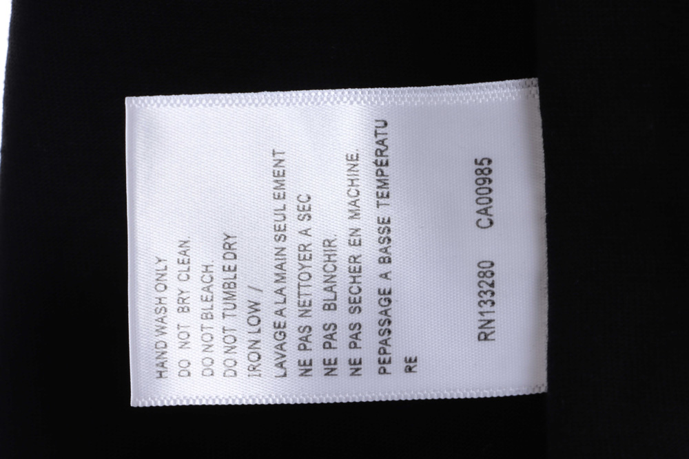 Dior Pocket Slogan Embroidered Short Sleeve_CM_1