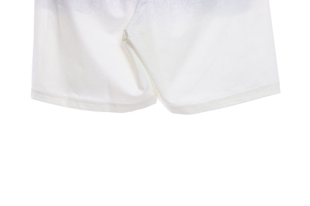 Dior cutout gradient drawstring shorts