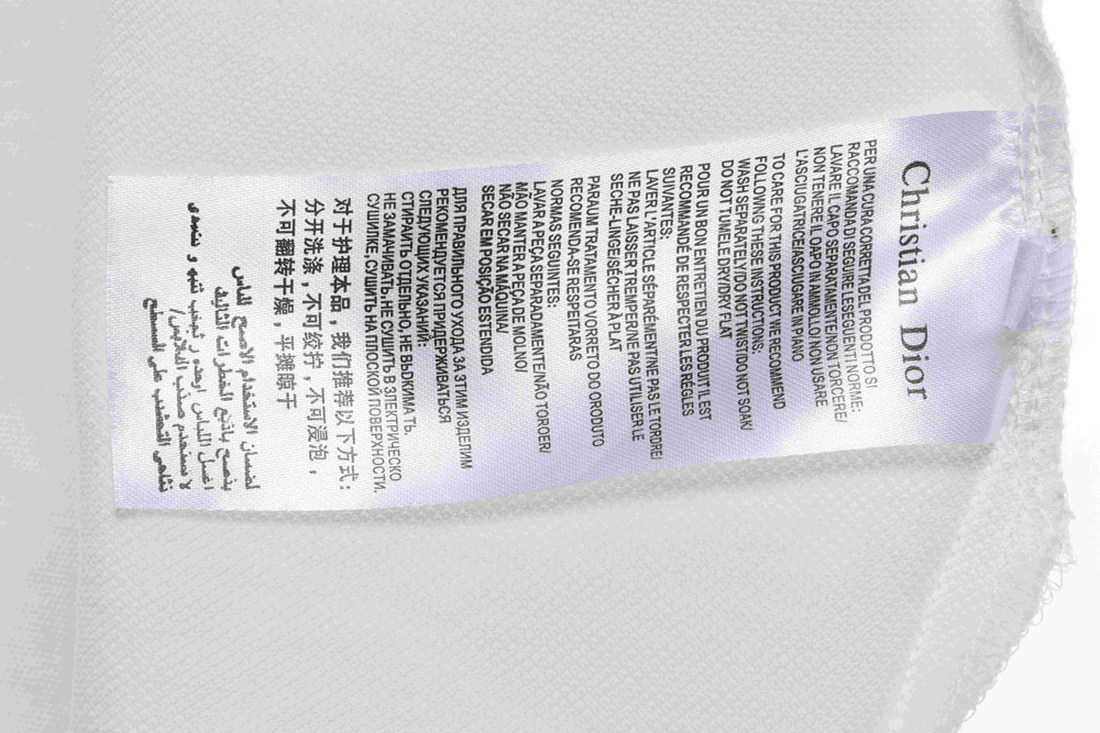 Dior Double Ring Embroidered POLO