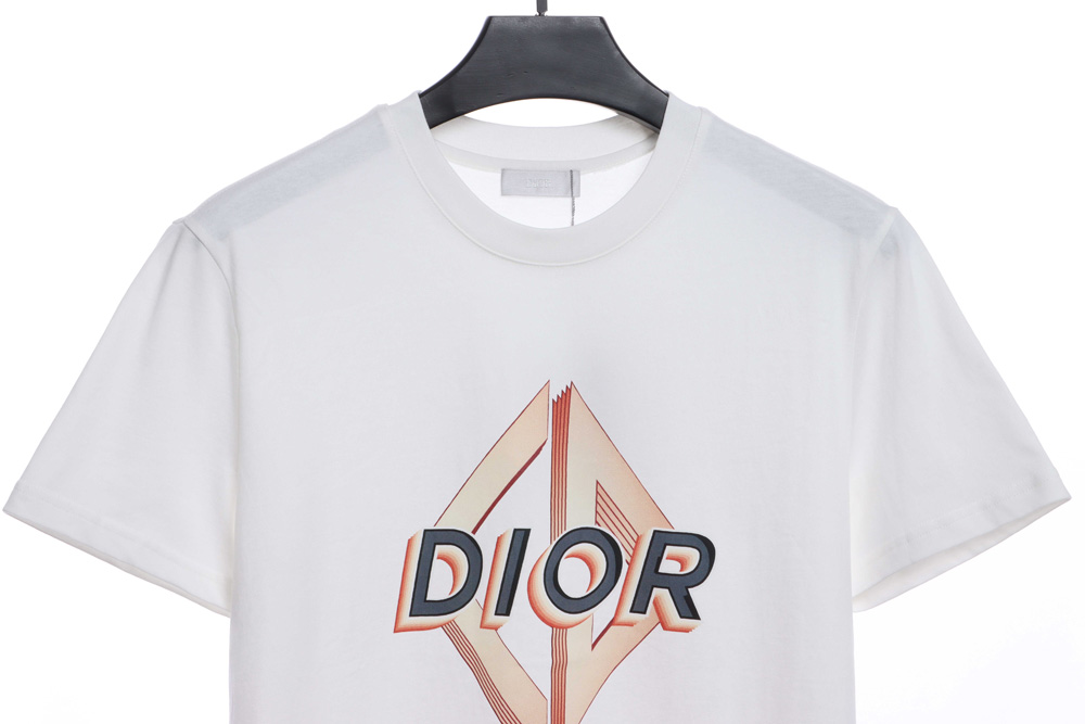 Dior three-dimensional CD print short sleeve_CM_1