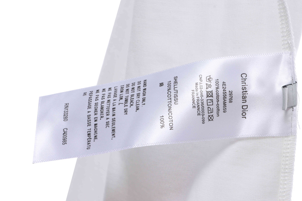 Dior three-dimensional CD print short sleeve_CM_1