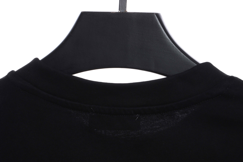 Dior Pocket Slogan Embroidered Short Sleeve_CM_1