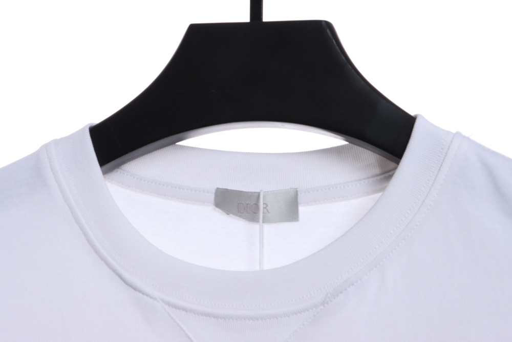 Dior art embroidered monogram short sleeves