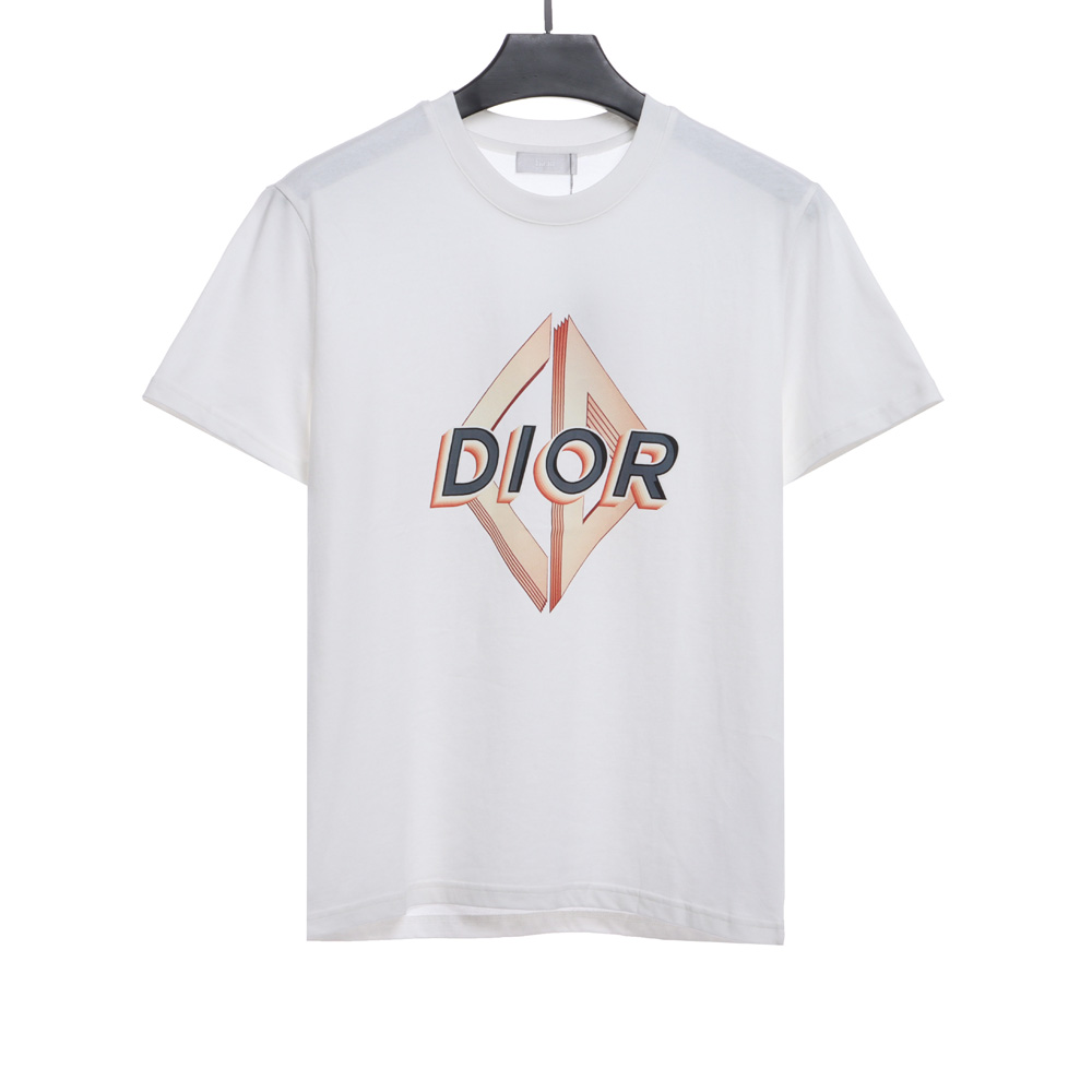 Dior three-dimensional CD print short sleeve_CM_1