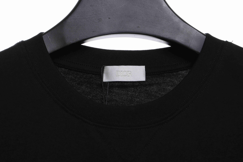 Dior Art Embroidered Letter Short Sleeve_CM_1