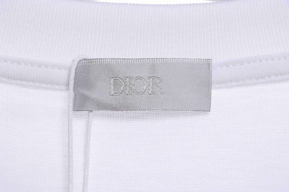 Dior art embroidered monogram short sleeves