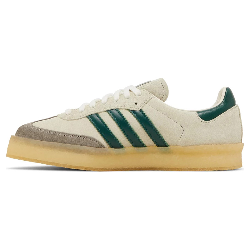Adidas Clarks 8th Street Samba By Ronnie Fieg Chalk White Green