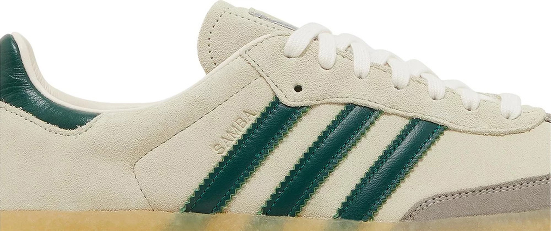 Adidas Clarks 8th Street Samba By Ronnie Fieg Chalk White Green