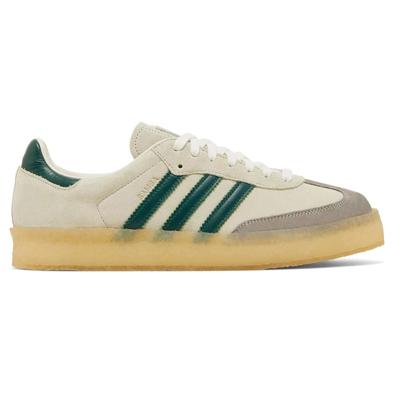 Adidas Clarks 8th Street Samba By Ronnie Fieg Chalk White Green