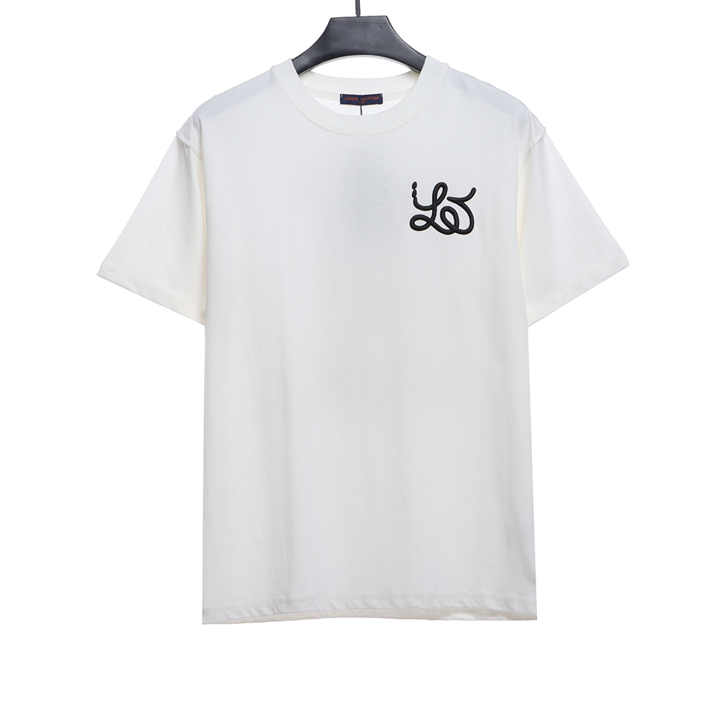 Louis Vuitton king letter print short sleeves