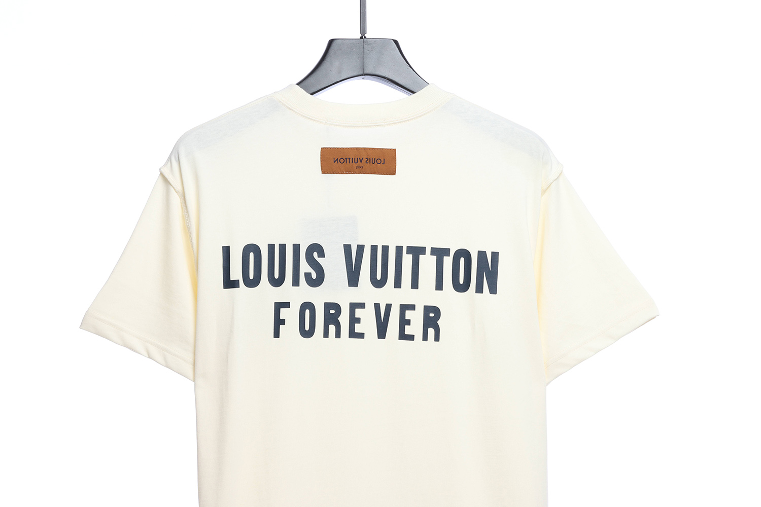 Louis Vuitton chest fake pocket print short sleeves