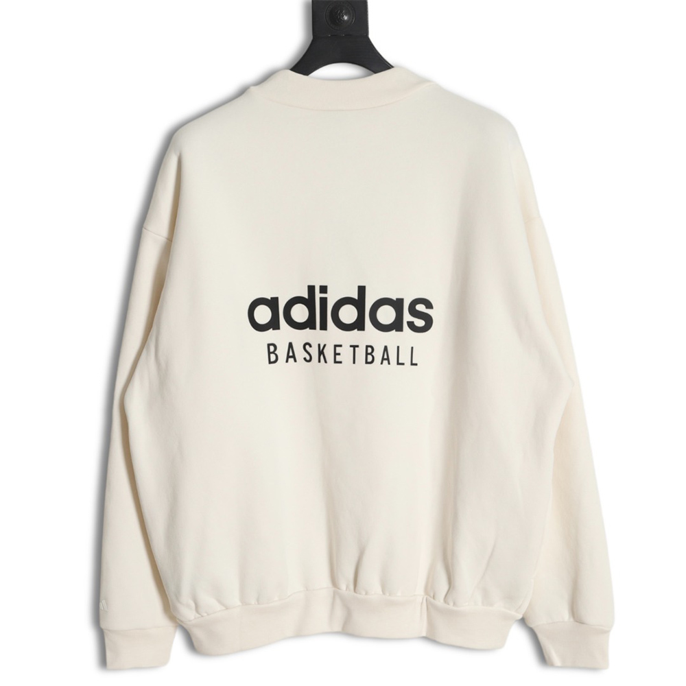 Adidas basketball Silicone crew neck sweatshirt