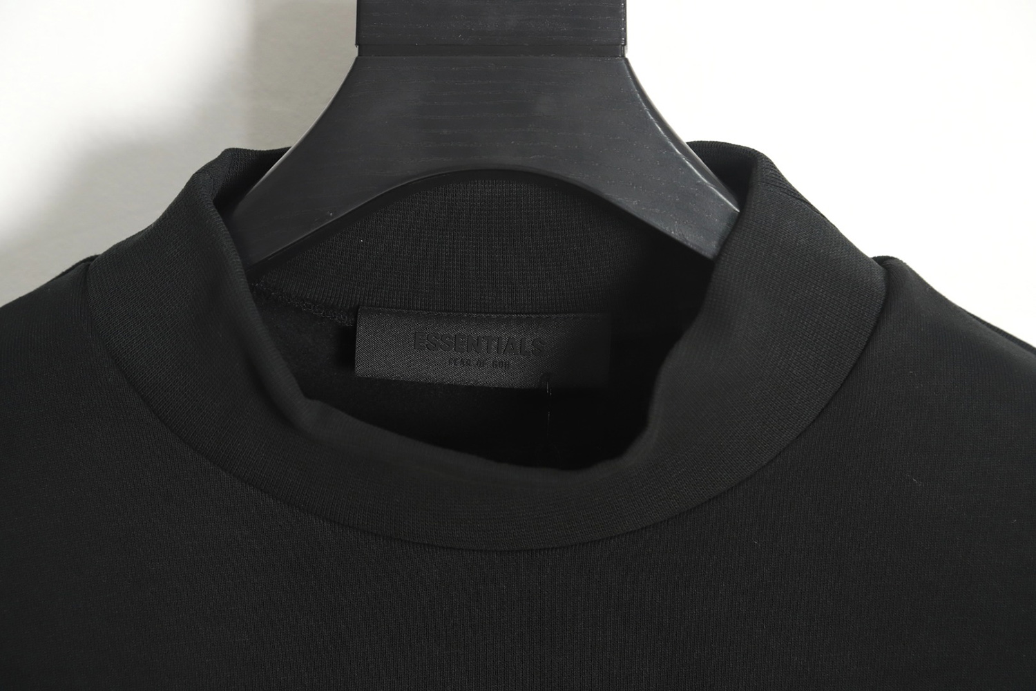 Fear of God Curved beautiful velvet print round neck sweater