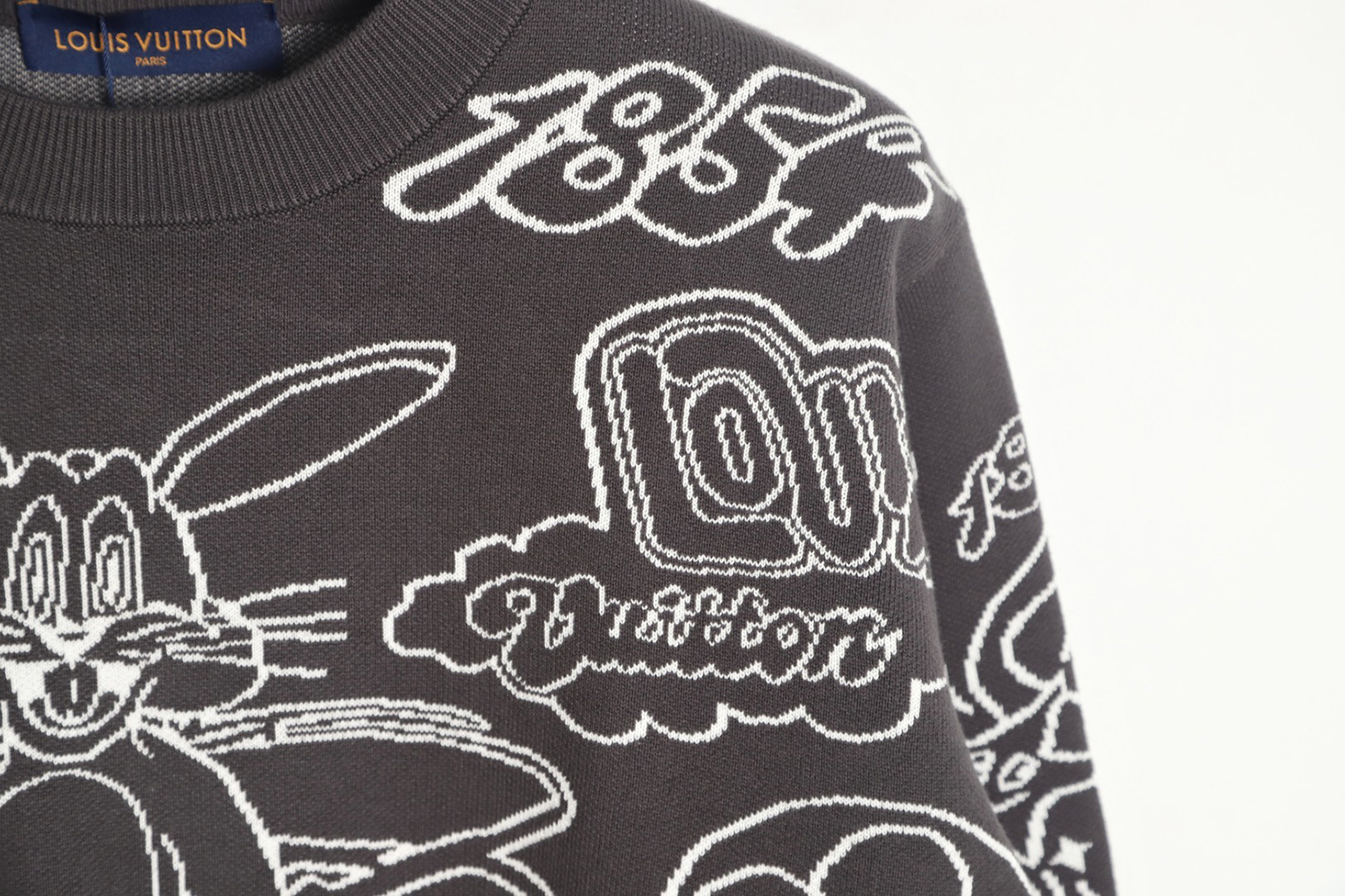Louis Vuitton Bugs Bunny Limited Crew Neck Sweater