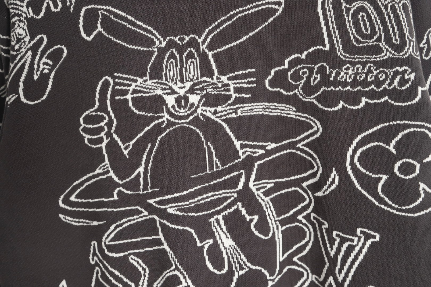 Louis Vuitton Bugs Bunny Limited Crew Neck Sweater