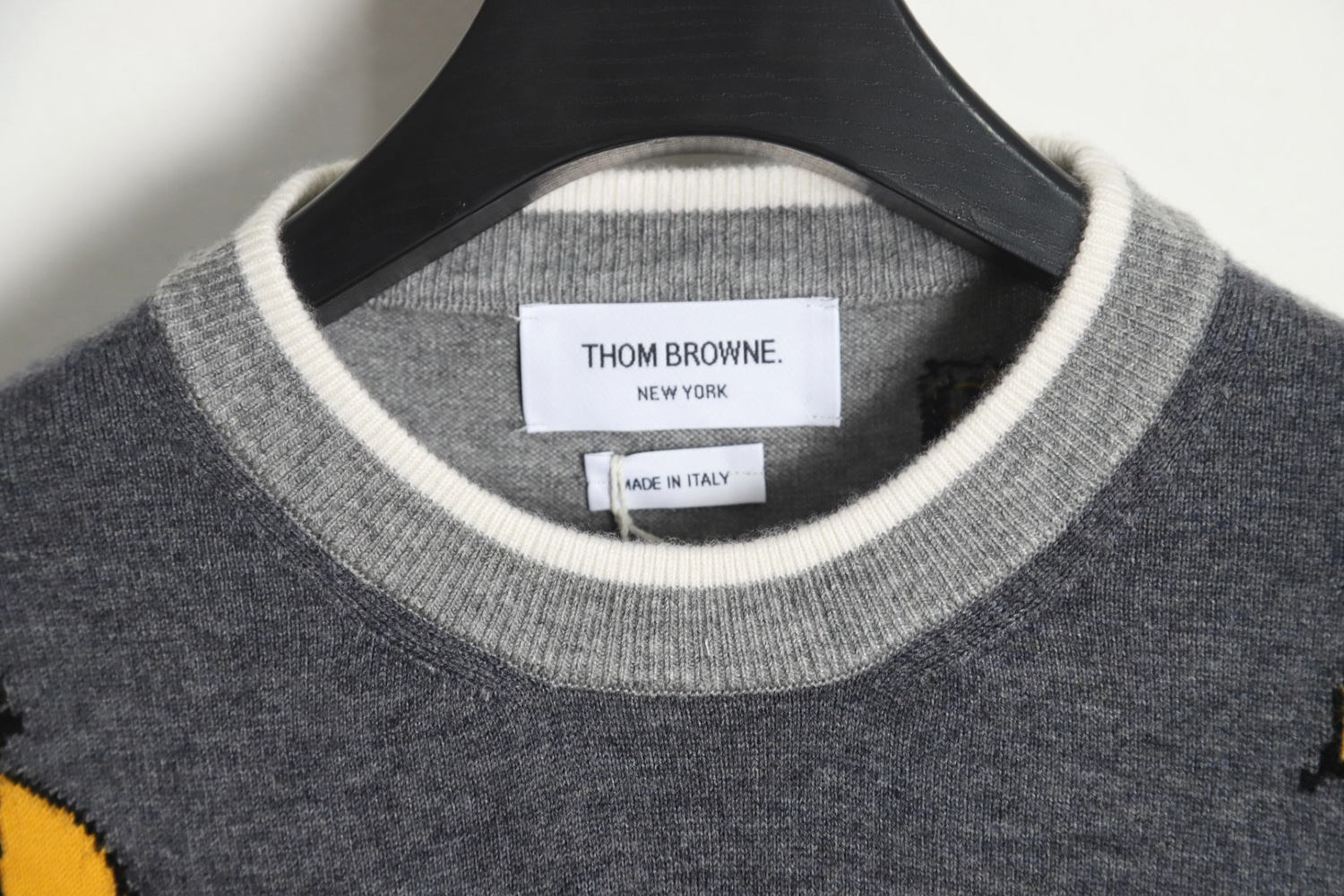 Thom Browne Bee Crew Neck Sweater
